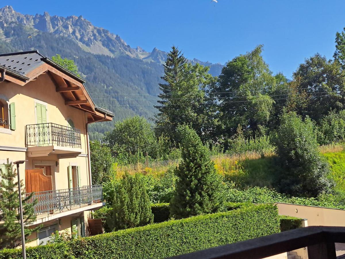 Vue Magique En Hypercentre Avec Parking Privatif Chamonix Eksteriør billede