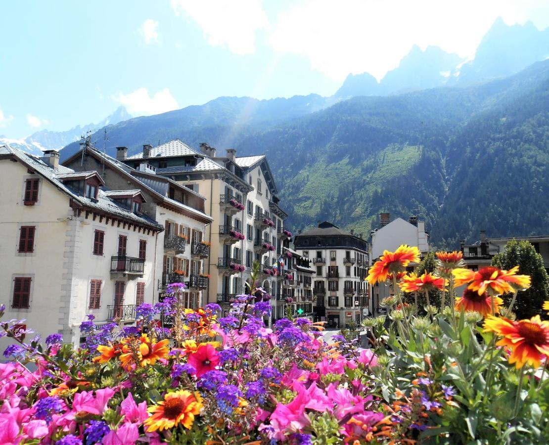 Vue Magique En Hypercentre Avec Parking Privatif Chamonix Eksteriør billede