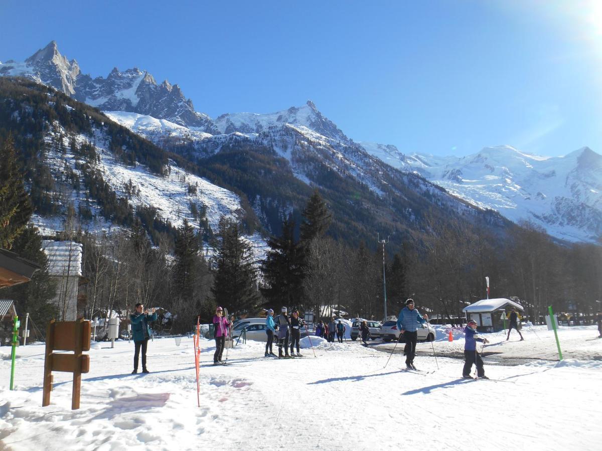 Vue Magique En Hypercentre Avec Parking Privatif Chamonix Eksteriør billede