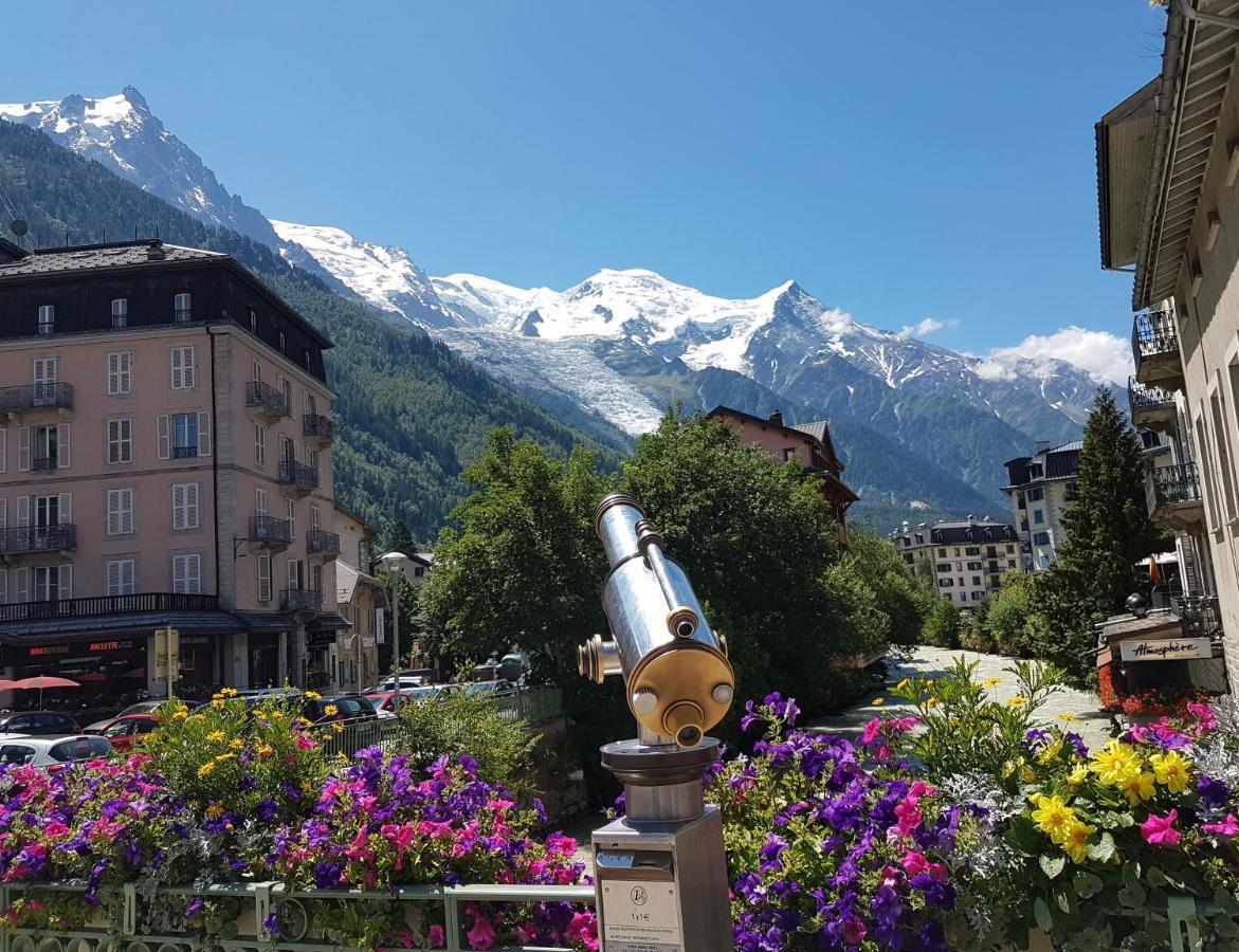 Vue Magique En Hypercentre Avec Parking Privatif Chamonix Eksteriør billede