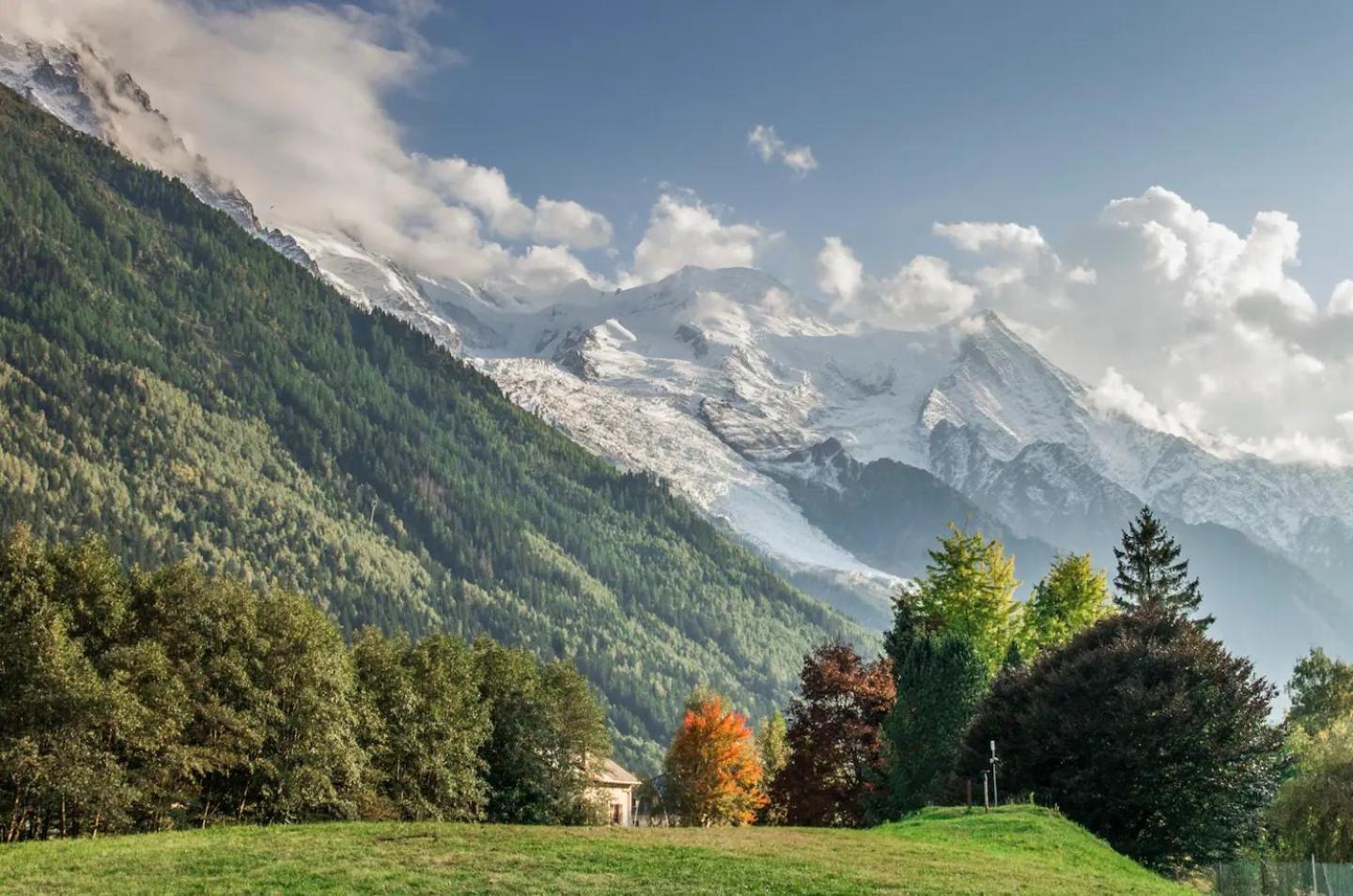 Vue Magique En Hypercentre Avec Parking Privatif Chamonix Eksteriør billede